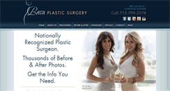 Desktop Screenshot of basuplasticsurgery.com